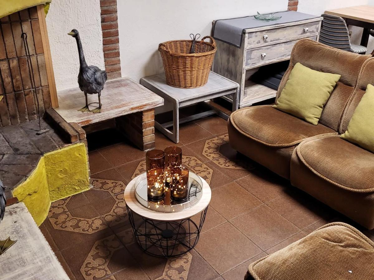 Hostal Torras Sant Hilari Sacalm Kültér fotó